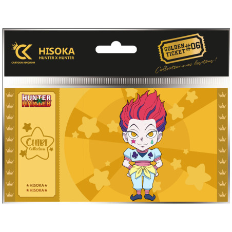 Cartoon kingdom hunter x hunter hisoka chibi collection golden ticket lotx10 - golden ticketCKCC06.jpg3760375862401