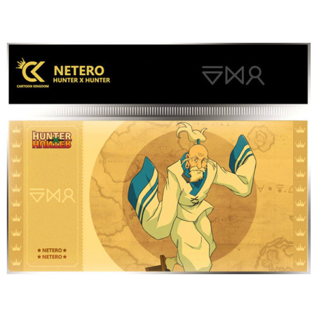 Cartoon kingdom hunter x hunter golden ticket col.1 netero lot x10 - golden ticketCKHH07BB.jpg9781735178974